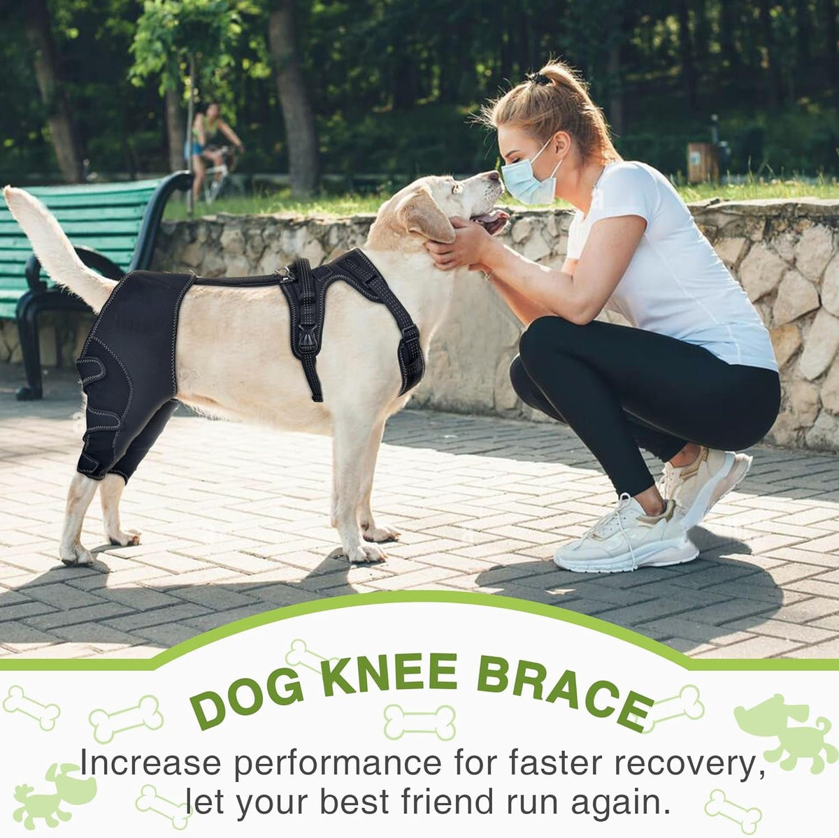 Pet Leg Support Dog Knee Brace Post-Surgery Rehabilitation Knee Support Joint Protection Bandage