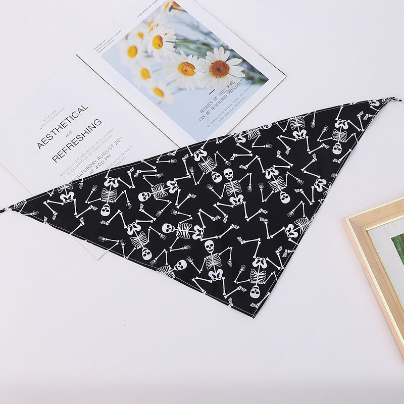 Pet Bandana for Dogs and Cats - Thanksgiving, Christmas, Halloween Pet Triangle Scarf Bib
