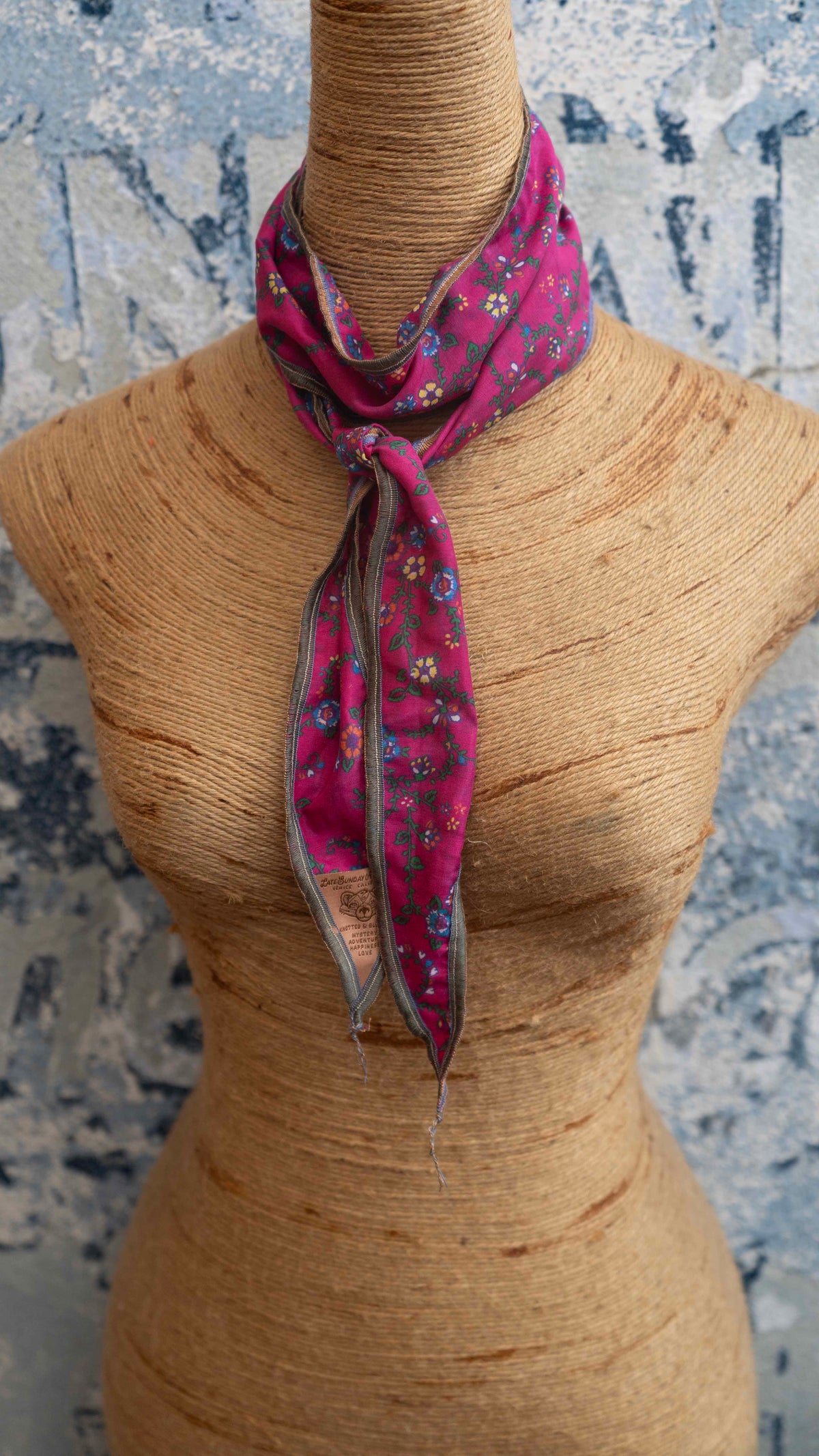Magenta Summer Neck Scarf