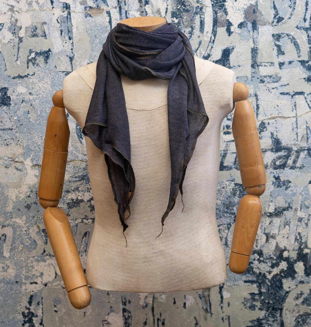 Watercolor Dusk Knit Scarf